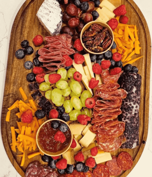 Notre appétissante assiette de charcuteries familiale
